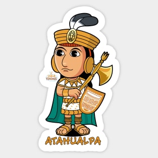 Inka Atahualpa Sticker